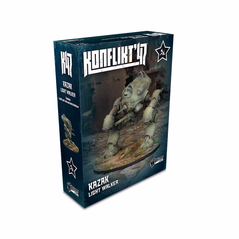 （預購）Warlord Games: Konflikt '47 - 蘇聯哈薩克輕型步行機甲