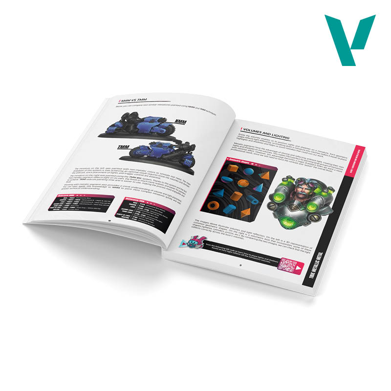 Acrylicos Vallejo 工具書籍：真金屬色彩 - BSL 塗裝系統 75093