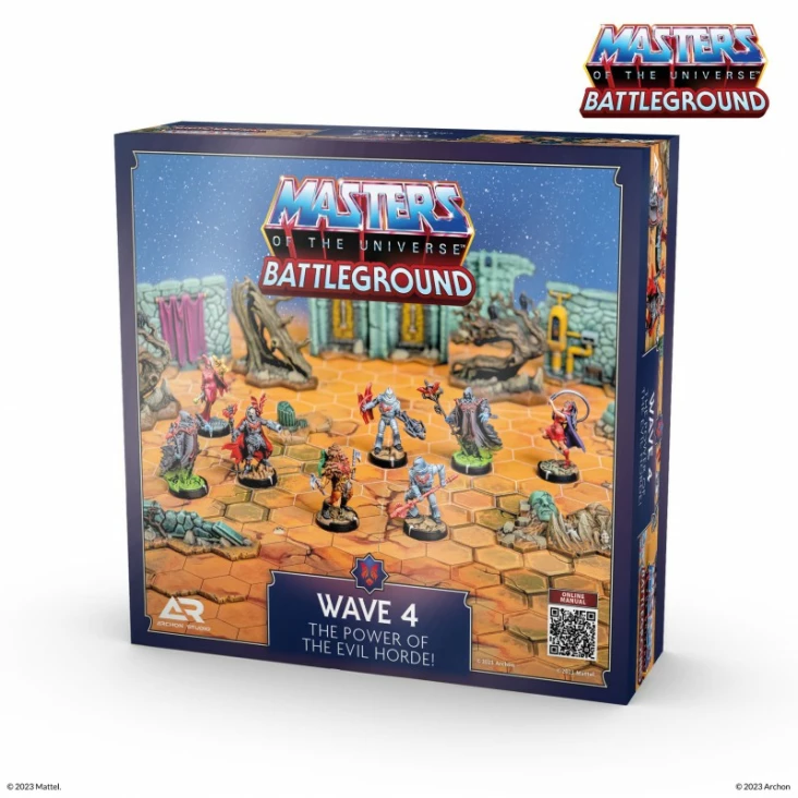 （預購）太空超人微縮戰棋遊戲：Wave 4 - 邪惡之力
