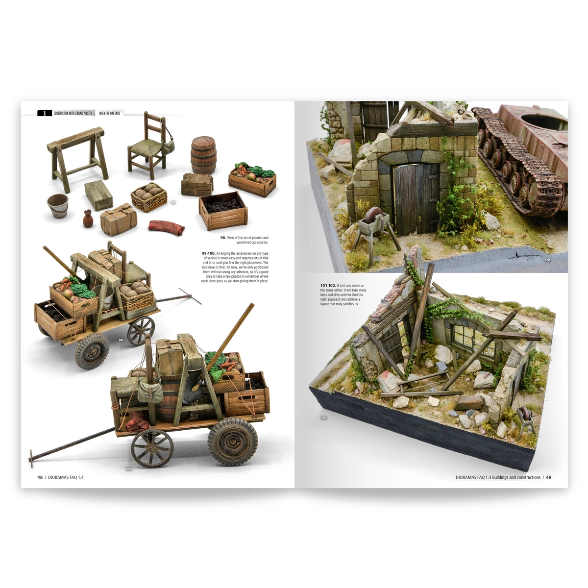 （預購）AK Interactive 工具書籍：F.A.Q. DIORAMAS AK8500