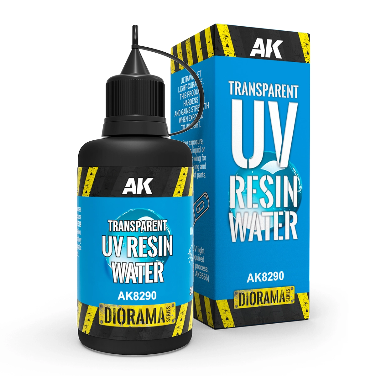 （預購）AK Interactive 工具配件：透明 UV 樹脂造水劑 AK8290
