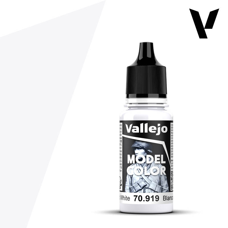 Acrylicos Vallejo 模型色彩：冷白色 70919