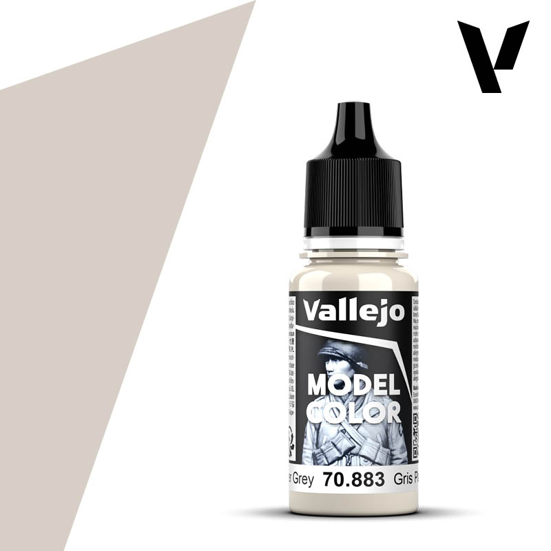 Acrylicos Vallejo 模型色彩：銀灰色 70883