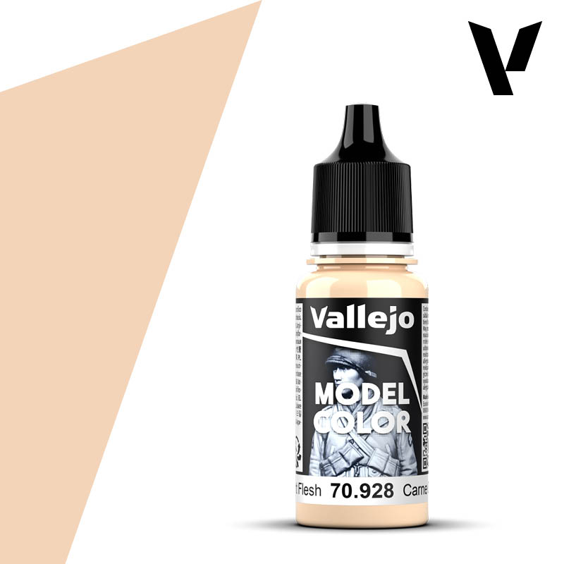 Acrylicos Vallejo 模型色彩：淺膚色 70928